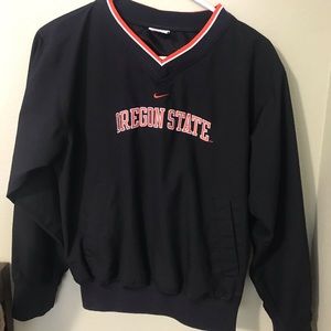 Rain coat material, Oregon state cropped coat